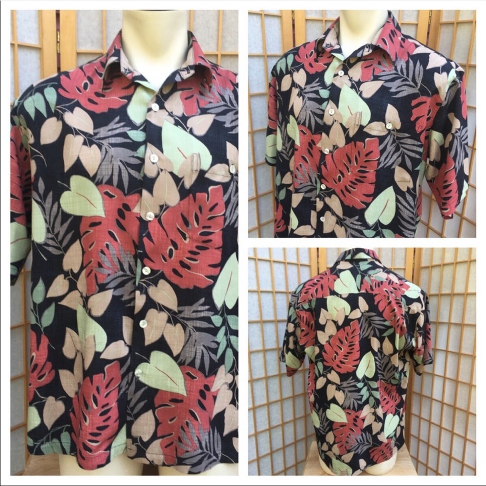 Tori Richard Tropical Short Sleeve Shirt SZ M